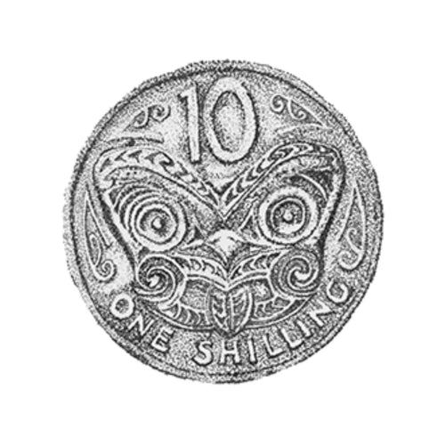 Giclée print - One Shilling Coin
