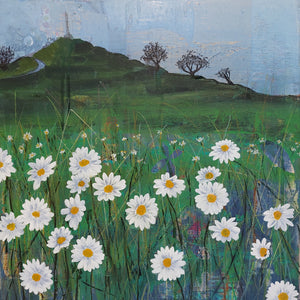 Maungakiekie with daisies