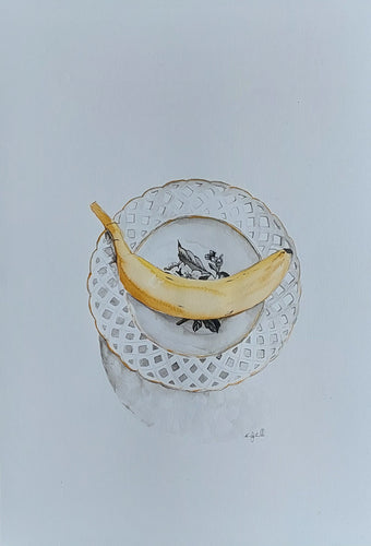 A Banana on a Plate