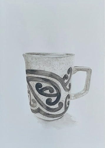 Crown Lynn Aotea mug